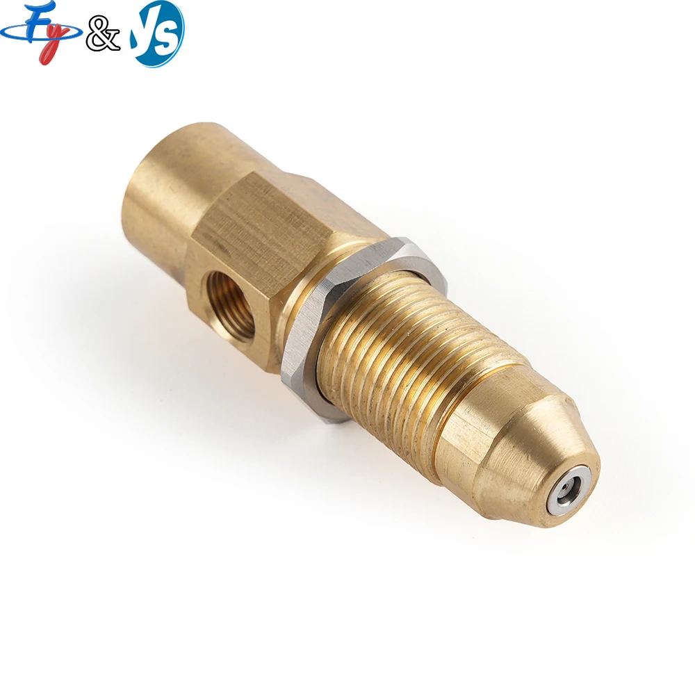 

Brass Siphon Air Atomizing Fuel Nozzle 0.6/1.0/1.5/2.0/3.0mm Orifice for Methanol Oil Burner Industrial Combustion System Parts