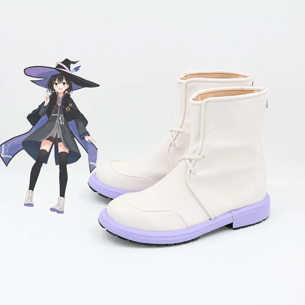 Anime Wandering Witch Elaina의 여행 코스프레 신발 Saya 부츠 신발 할로윈 파티 코스프레 여성용