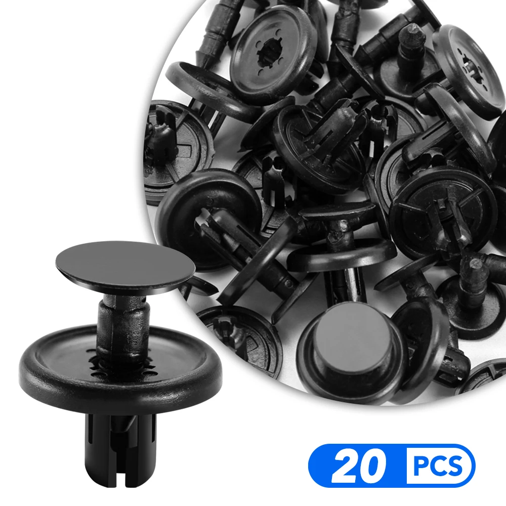 20Pcs Car Clips Fastener Screws Bumper for Mitsubishi asx lancer 10 outlander 3 l200 pajero sport galan