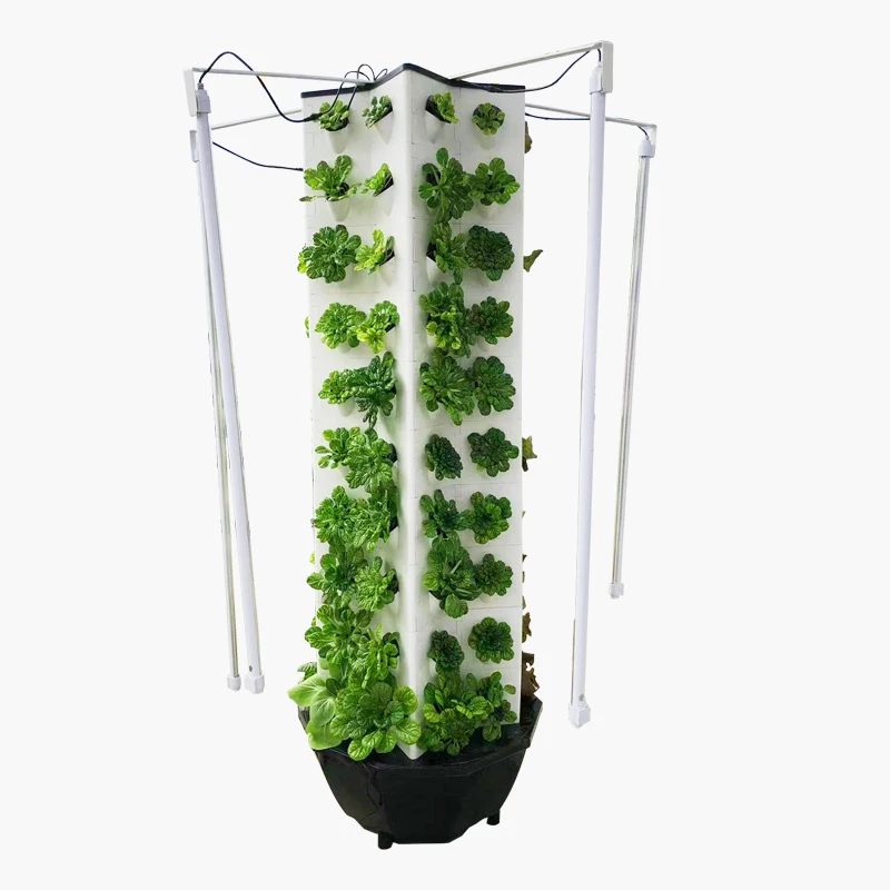 New Aeroponic Garden vertical farming family use mini indoor hydroponic aeroponic growing tower for strawberry