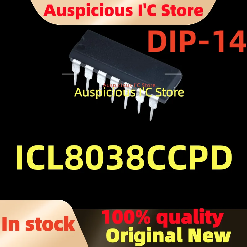 

(5pcs)100%New ICL8038 8038CCPD ICL8038CCPD DIP-14