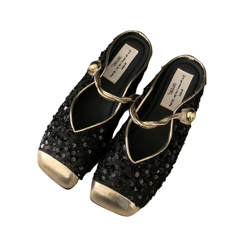 ZOOKERLIN Summer Women Slippers Outdoors Genuine Leather Shoes For Women Soft Bottom Sandals Slides Shoes Mary Jane Hollow Strap