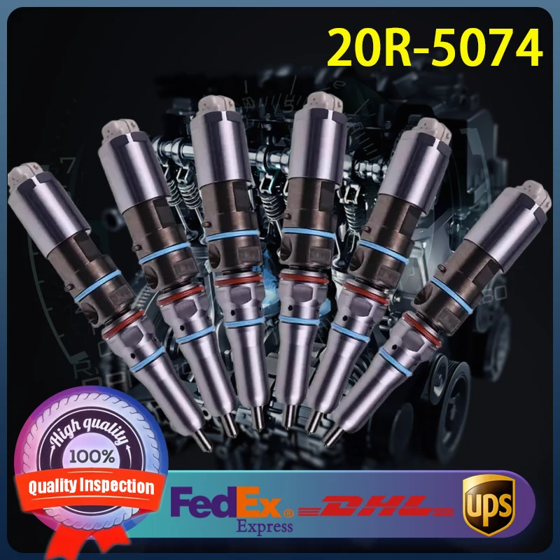 

1pcs 456-3588 20R-5074 Common Rail Fuel Injector 20R5074 for Caterpillar CAT C9.3 Engine D6T LGP D7E Tractor