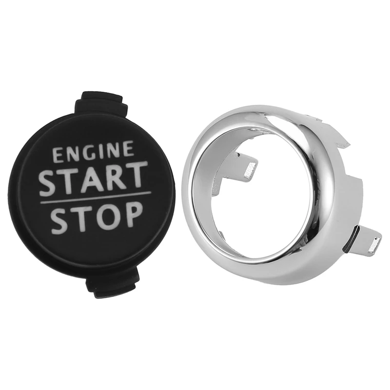 Car Engine Start Stop Ignition Button Switch Cover 3W0959839c For Bentley Continental GT GTC Flying Spur 2006-2012