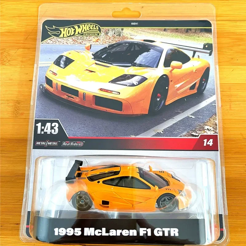 Hot Wheels Premium 1:43 2024 Crianças Brinquedos Hotwheels Modelo de Carro Meninos Crianças Brinquedos McLaren F1 GTR NISMO Toyota Nissan Skyline GT-R