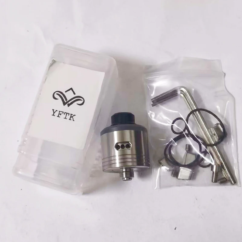 YFTK Skyfall RDA mtl tank 316SS 22mm Tank Replacement VS SICHRO hadalyBF for 510 Hardware accessories
