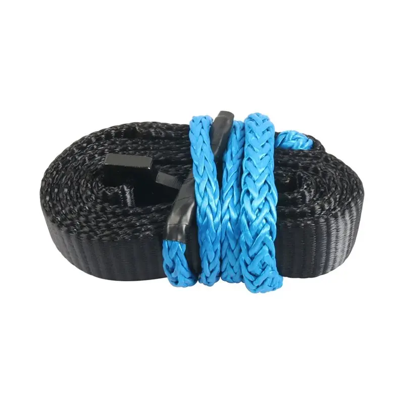 ABXN-For ATV UTV Snowplow Snow Plow Accessories- Snow Plow Winch Strap 106100 64Inch 4400 Pounds Tensile Strength