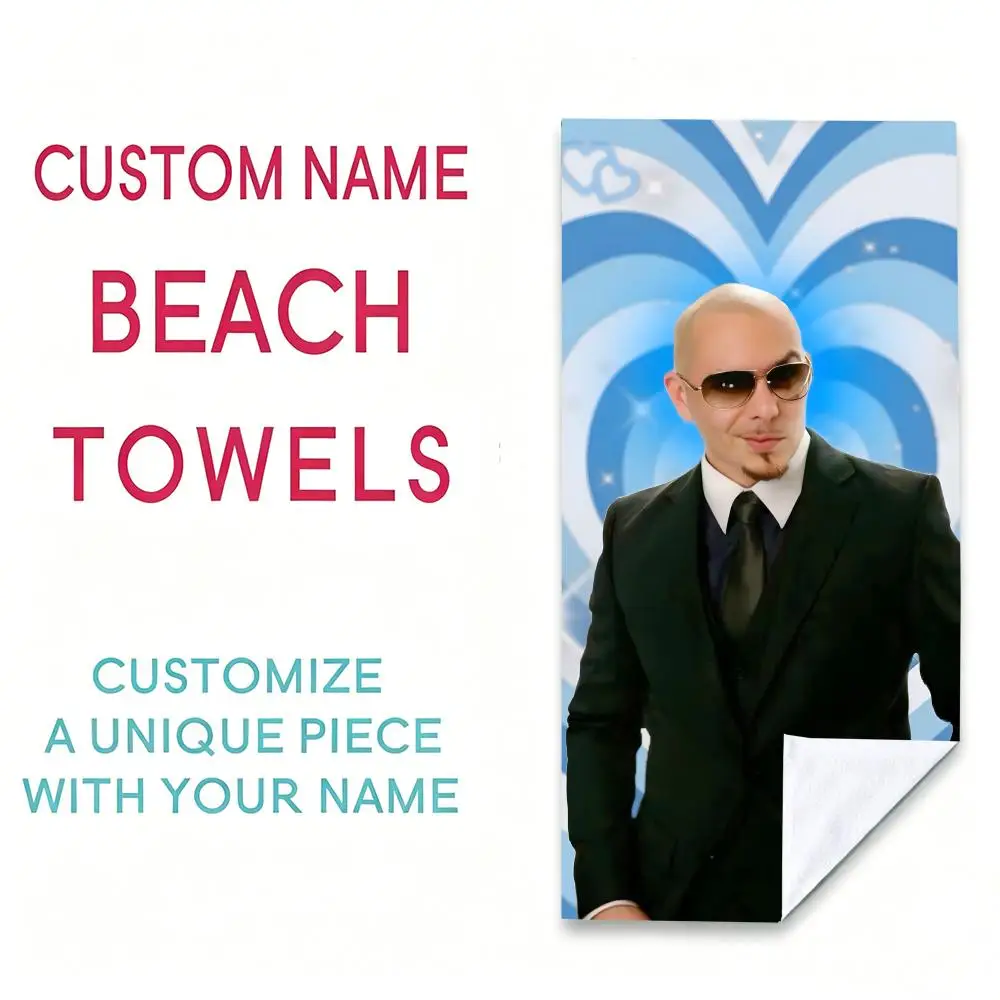 M-Mr. Worldwide Towel Microfiber beach towel, quick-dry, sand-free, ultra-fine fiber, super soft.