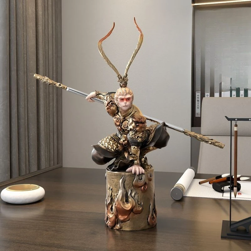 

Статуя Короля обезьян — декор мифического воина для прихожей и гостиной