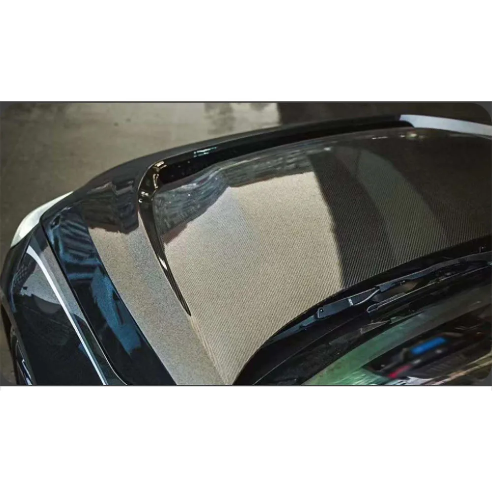 

JCHEY Real Carbon Fiber Car Front Engine Hood Cover Transparent Bonnet for BMW M2 G87 2023+ Body Kits Styling Car Styling