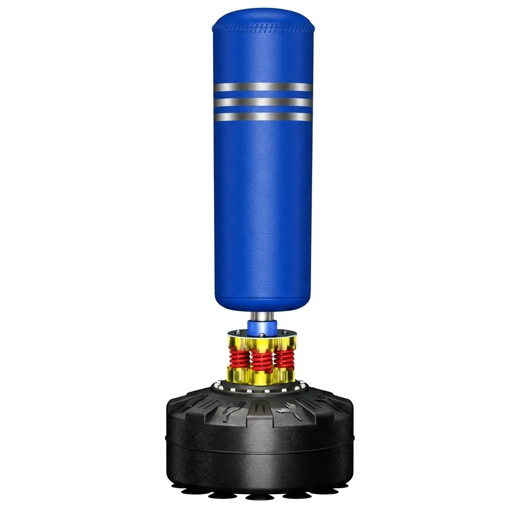 2026 High Shock Absorption Boxing Punching Bag Gym Sandbags Boxing Heavy Bag Stand for Stress Relief and Exercisepromote sales