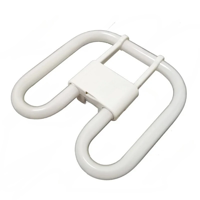 

2D лампа-бабочка, трехцветная, четырехугольная, квадратная, круглая, белый свет, 16W21W38W55W, бытовая потолочная энергосберегающая люминесцентная лампа