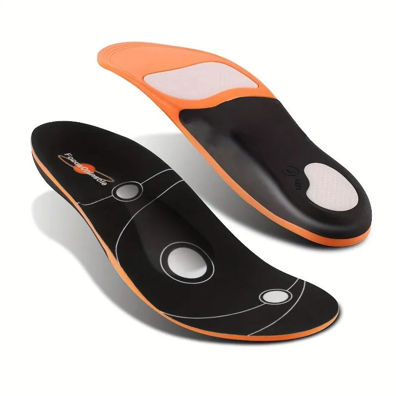 

Ортопедические стельки для мужчин и женщин, жесткая поддержка свода стопы, облегчение боли при плантарном фасциите, при плоскостопии, при длительном стоянии, с возможностью обрезки по размеру.