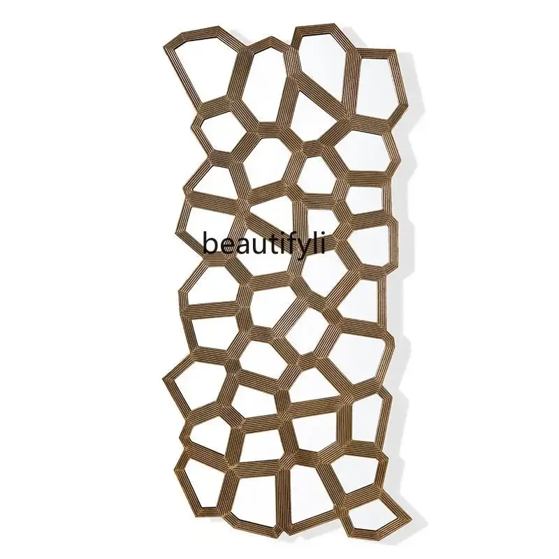 

z.Simple decorative mirror living room background wall French wall-mounted mirror entrance wall-mounted