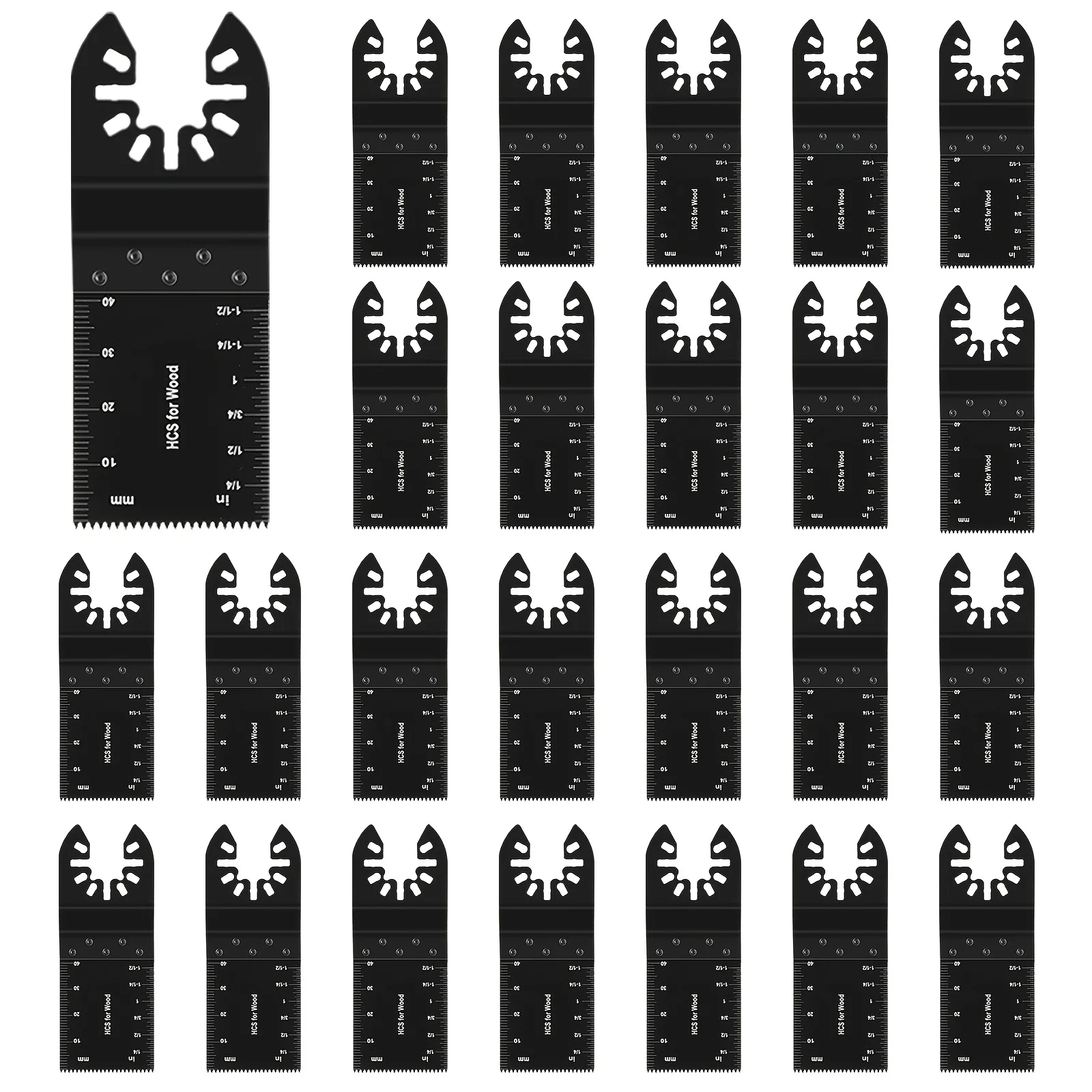 

10/50/60Pcs Oscillating Saw Blade Multi Tools Blades Multi-Function Renovator Cutter Blade For Wood Metal Fast Cutting Blade