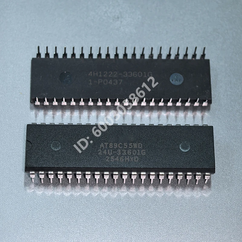 100% New 10PCS AT89C55WD-24PU AT89C55WD AT89C55 89C55