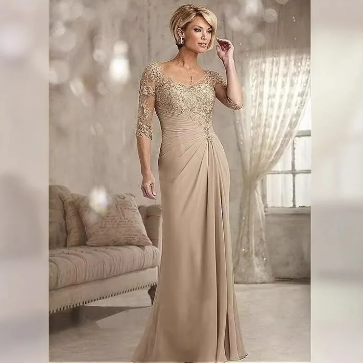 Suknia wieczorowa Ele Long Dr, suknia balowa Me Par, Ele Sle Ne, zwiewny krój, materiał jedwabny, na ceremonię dla dorosłych.