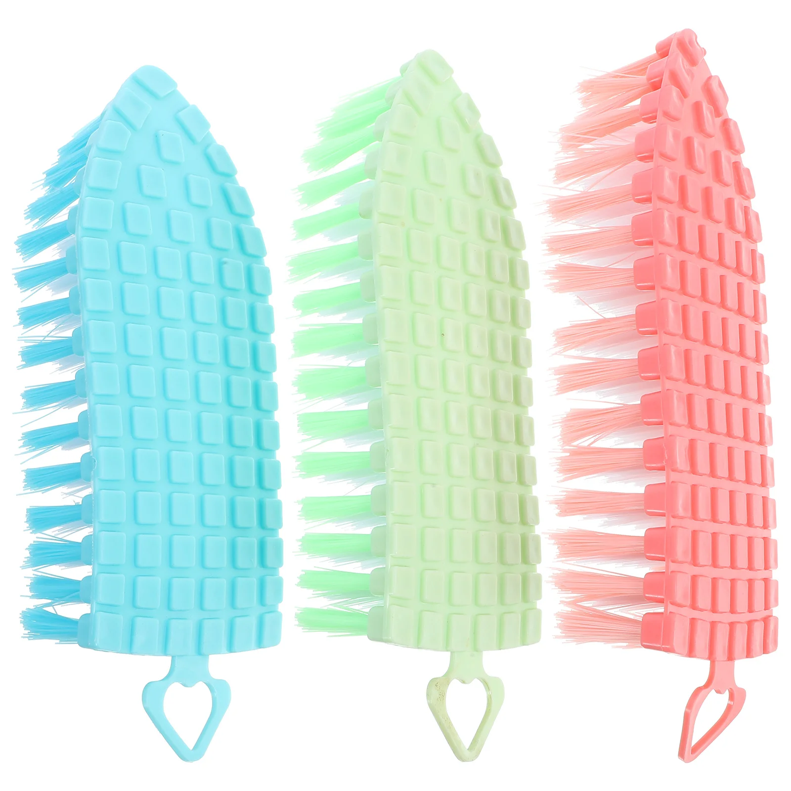 

3Pcs Nail Dust Cleaning Brush Soft Bristles Durable Multi-Functional Shoe Toe Gap Cleaner Manicure Fingernail Brush