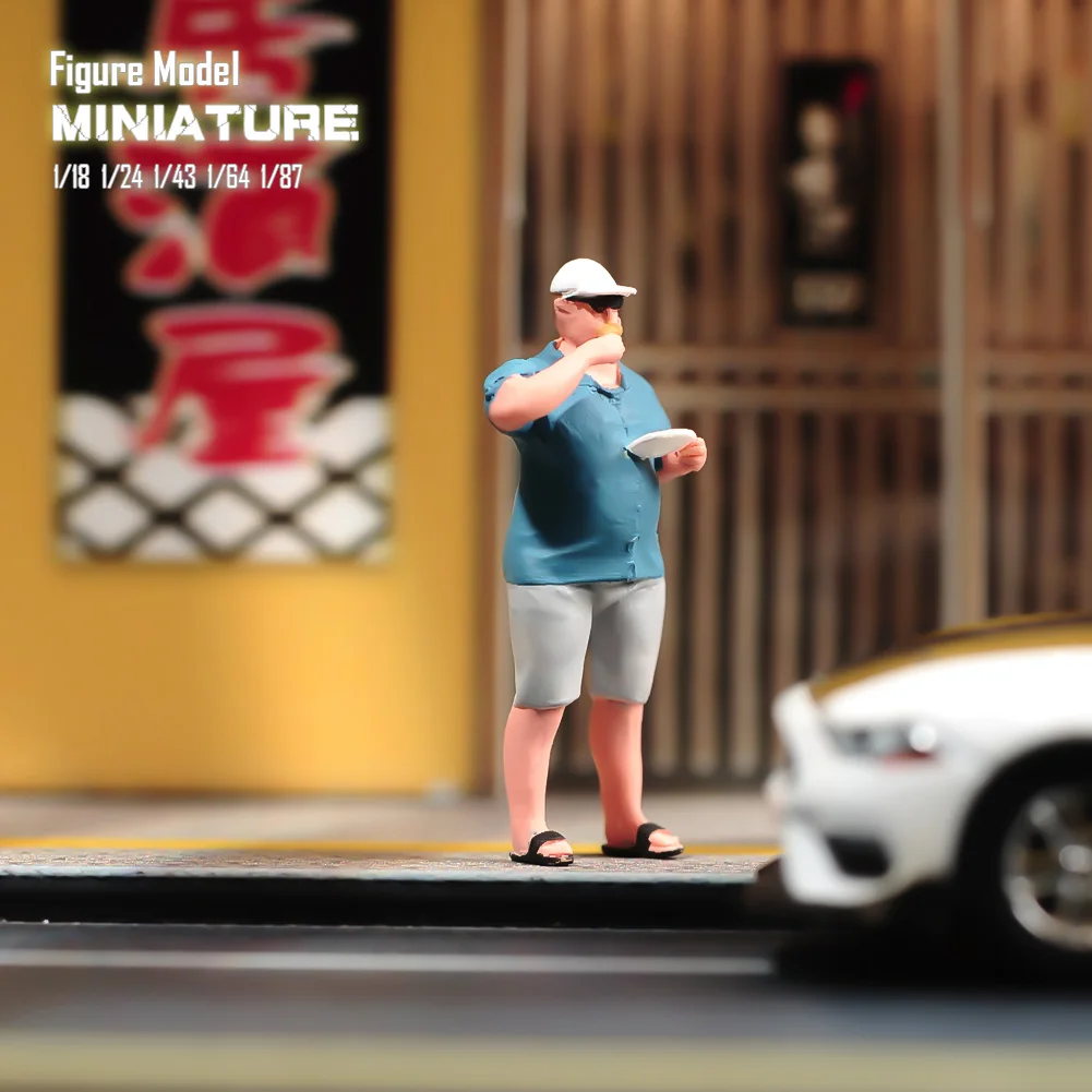 1/87 1/64 1/43 1/24 1/18 アニメキャラクターファットマンシーンフィギュアモデルミニチュア人形のおもちゃコレクション