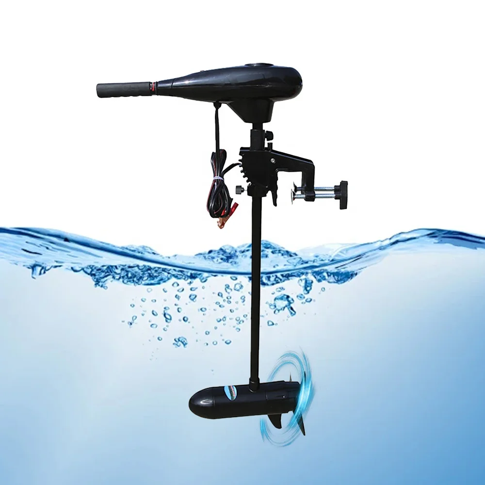 

Надувная лодка, тяга 40 фунтов, монтируемый на транце, электрический троллинговый двигатель для морской воды со светодиодным индикатором заряда батареи, лодочный двигатель