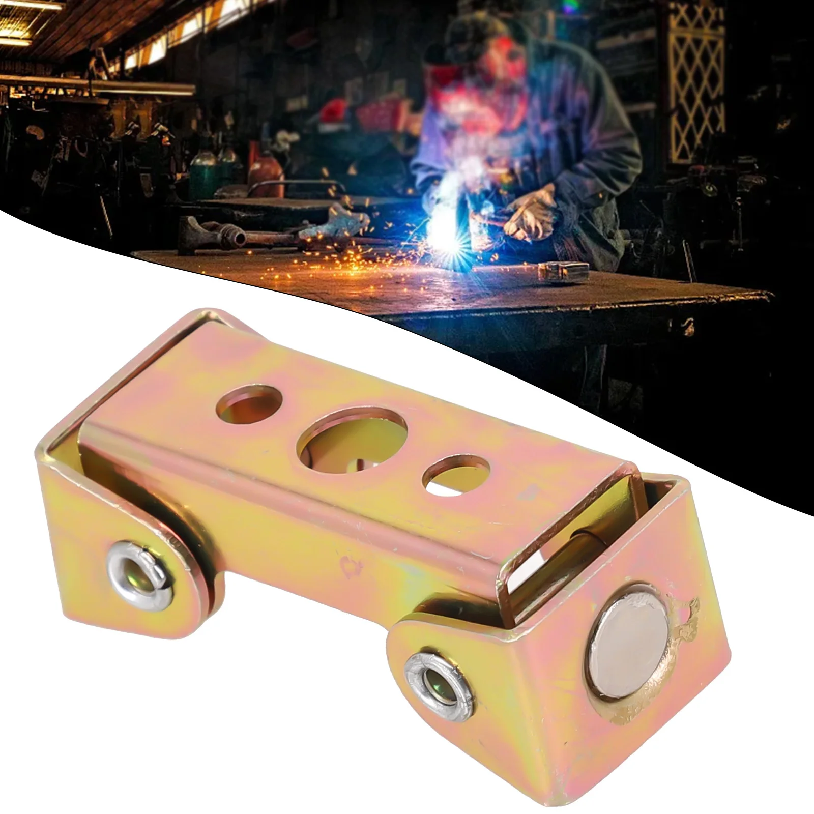 Adjustable Magnetic Weld Holders Suitable for Various Applications Including Tool Boxes and Furniture Equipment