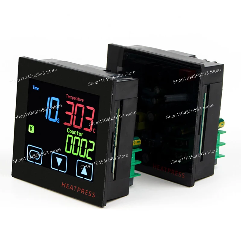 kitchen fryer thermostat with time function with counter function Fried food chicken Fry Pan Temperature controller with timer