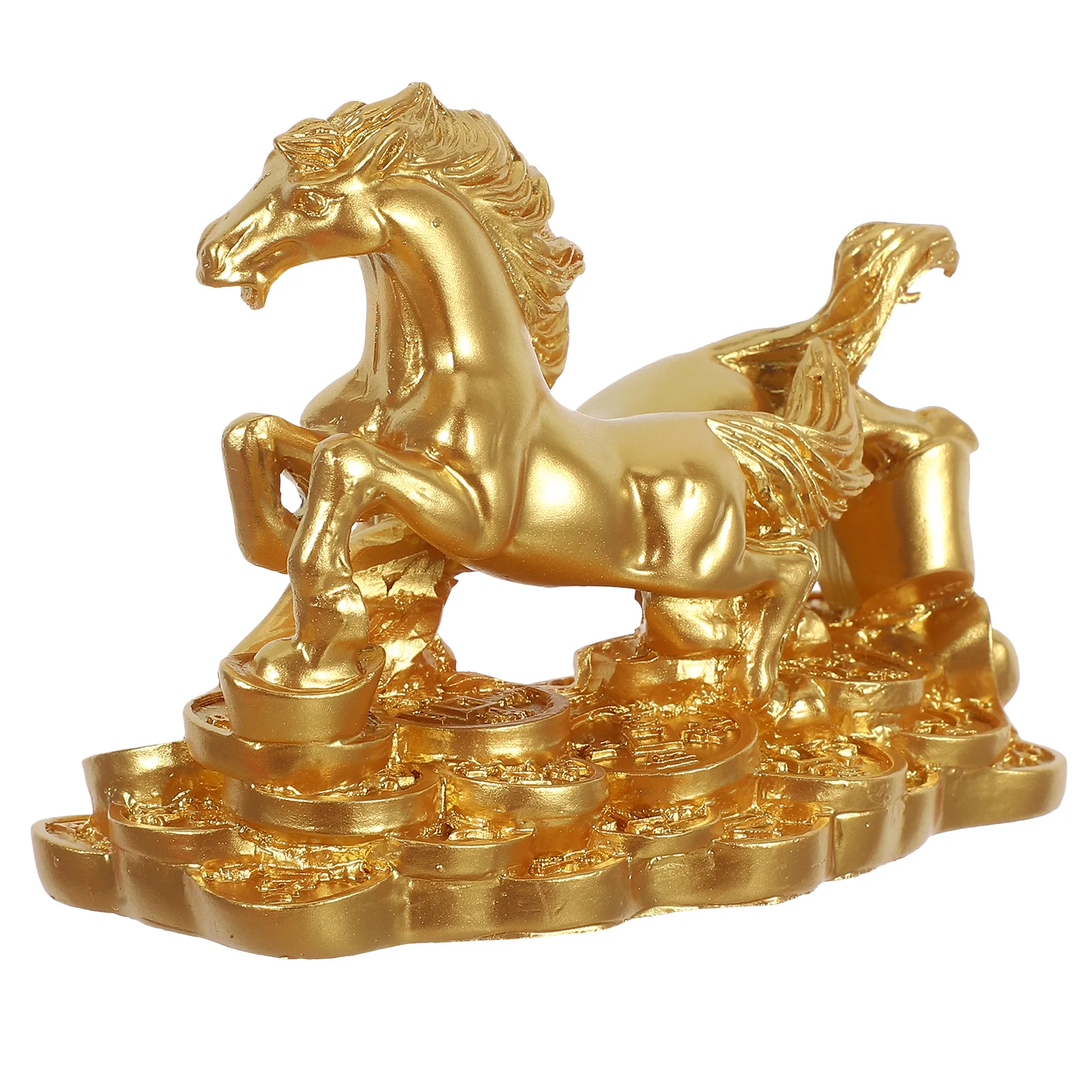 

Horse Resin Statue Desk Figurines Decorative Decors Gift Home Statues Elegant Sculpture