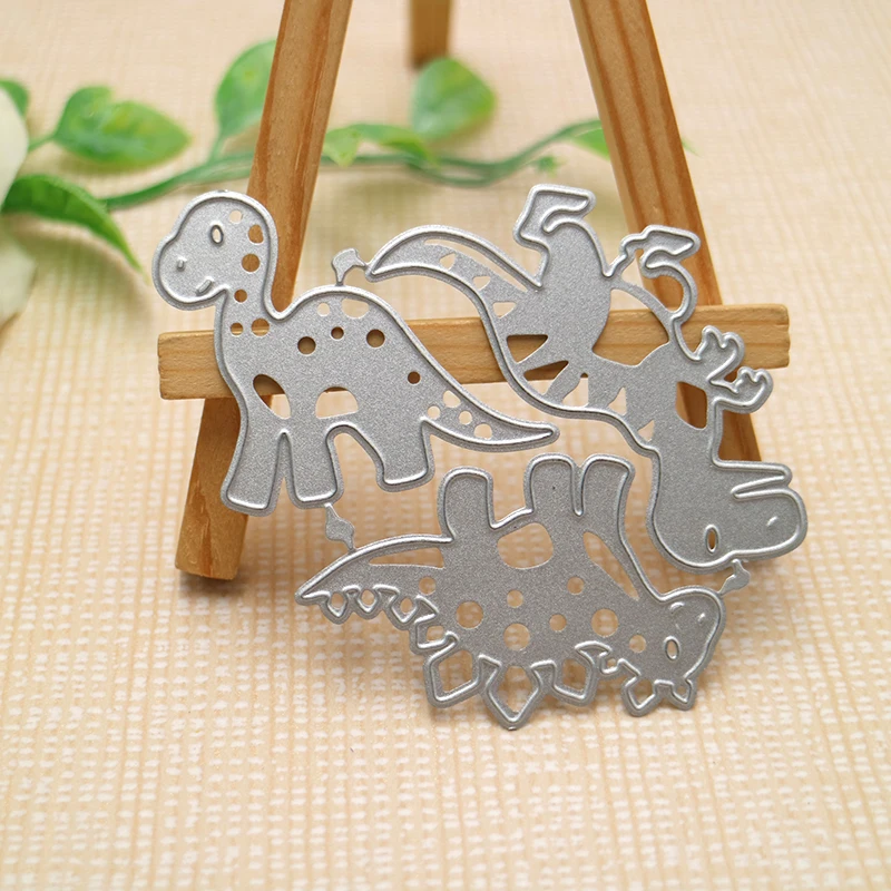 Metal Cutting Dies Dinosaurs Jurassic Period DIY Scrapbooking Photo Album Decorative Manual Production Embossing Paper Cards