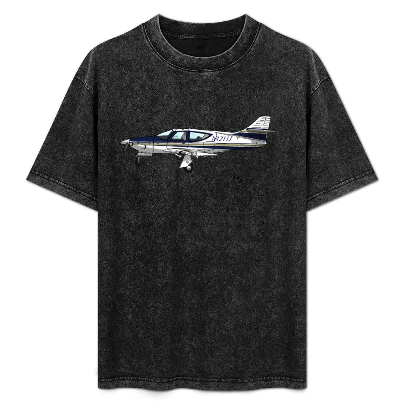 

Rockwell N1211J T-Shirt All Match Print Short Sleeve Top