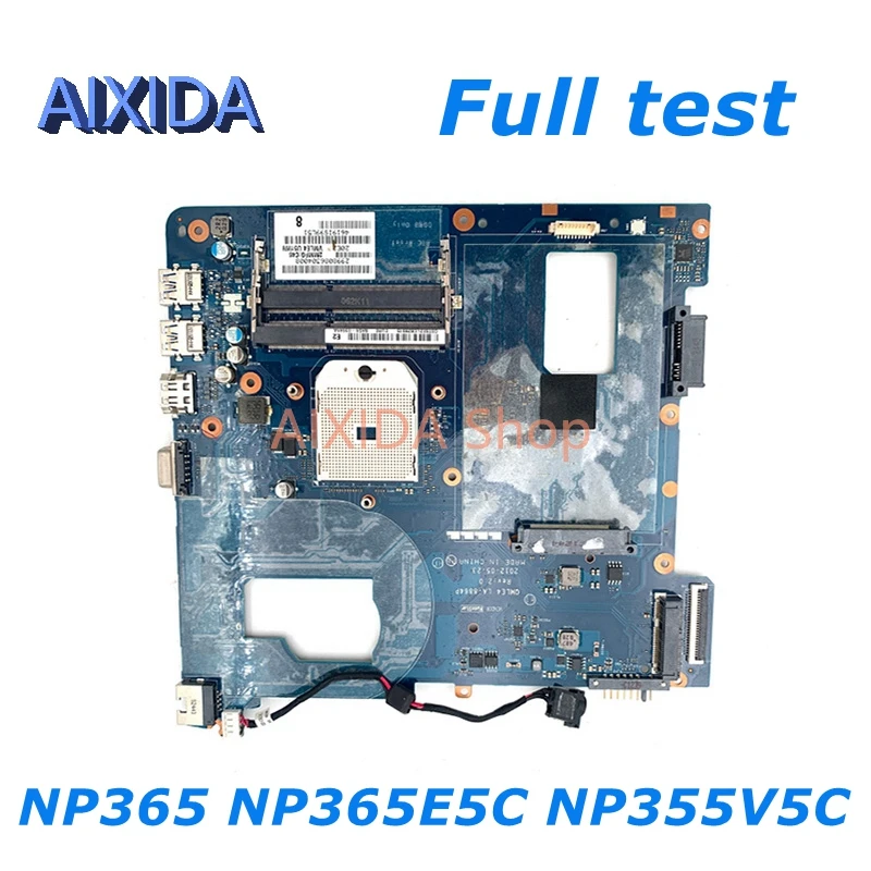 

AIXIDA BA59-03399A BA59-03565A QMLE4 LA-8864P MAIN BOARD For Samsung NP365 NP365E5C NP355V5C Laptop Motherboard DDR3 full tested