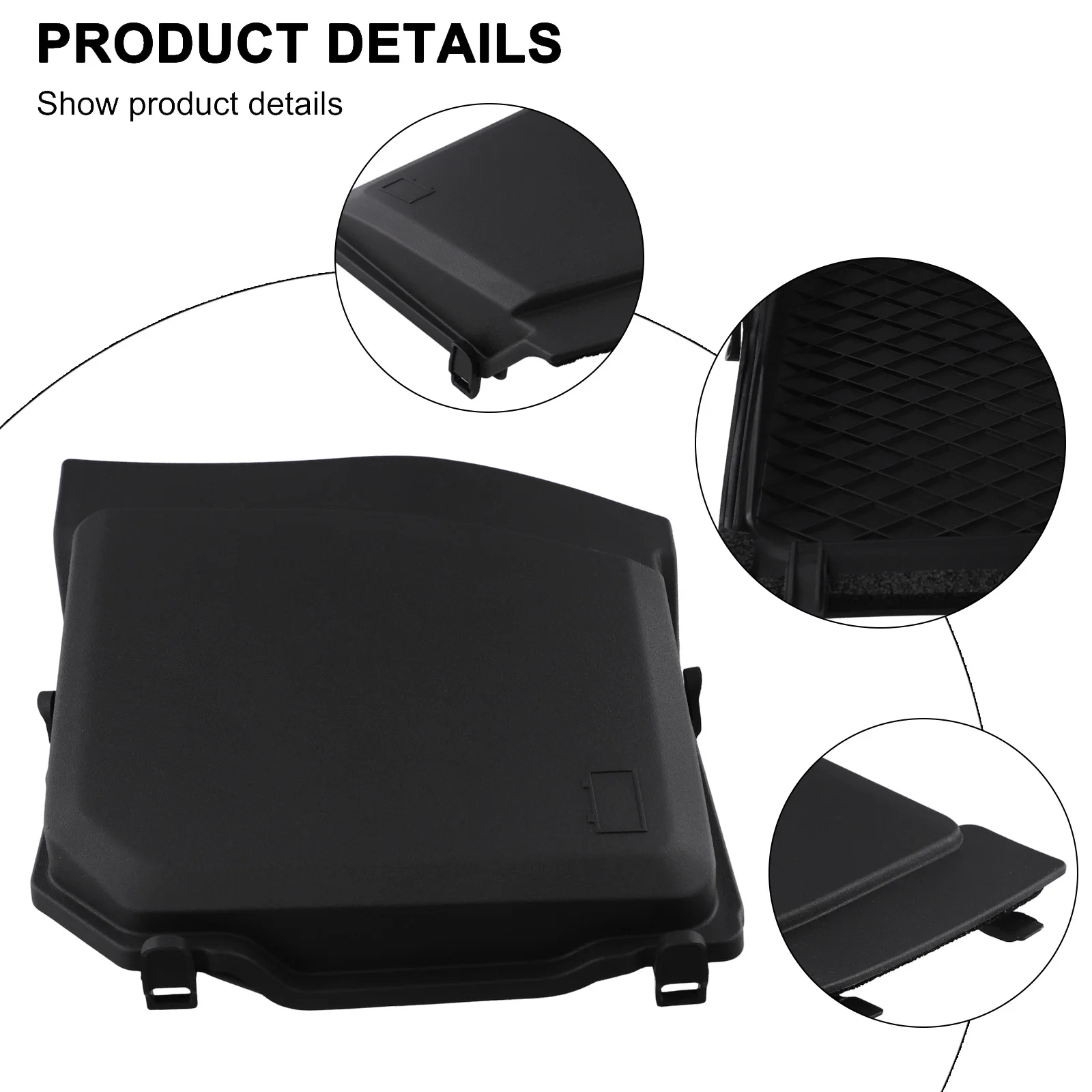 For Volvo Car Front Battery Box Cover #31335286 For Volvo For XC60 -2017 For Volvo For S60 2011 2012 2013-2018 Car Accessories