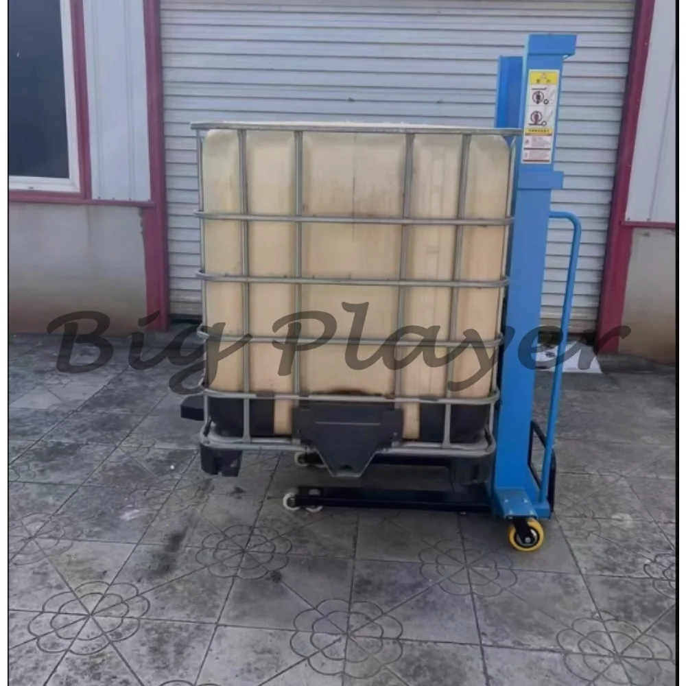 Industrial Electric Lift Cart - 1.3M Hydraulic Scissor Lift Table for Material Transport