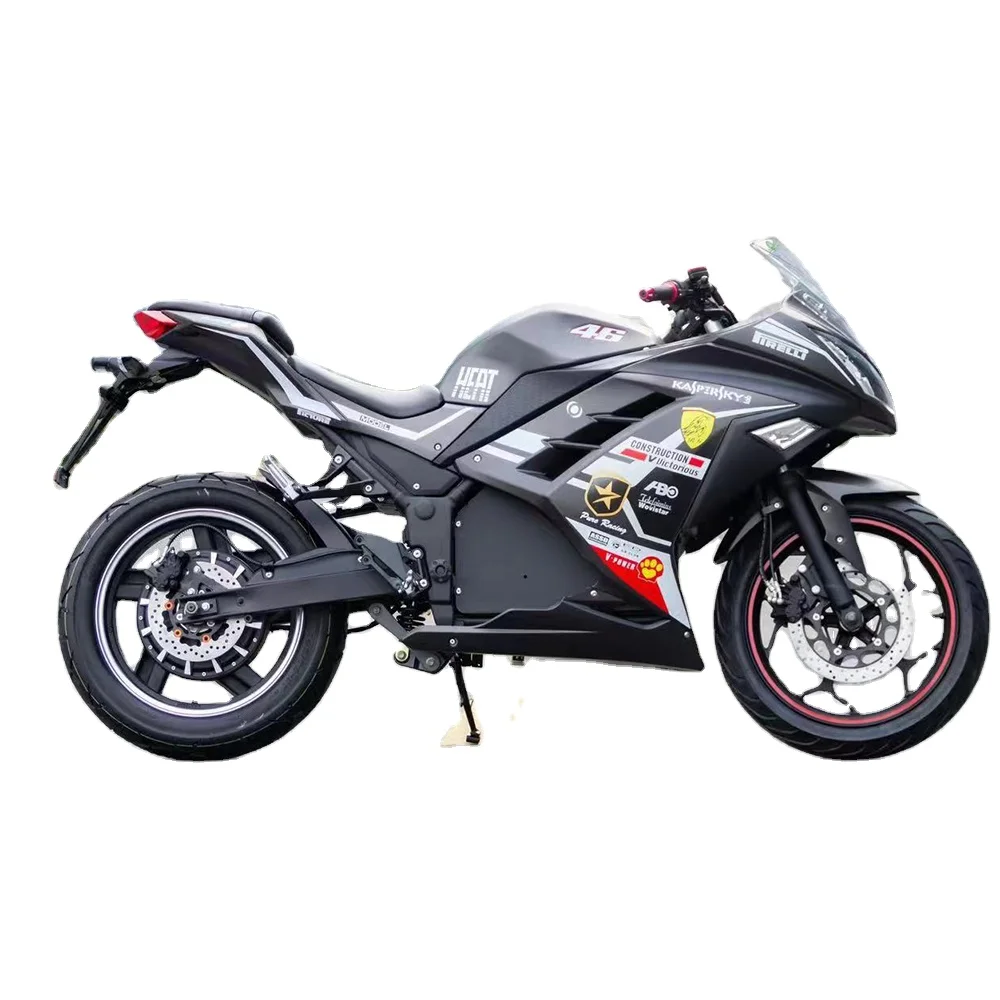 

High speed 3000W/5000W Lithium battery Electric Motorcycle for Adult