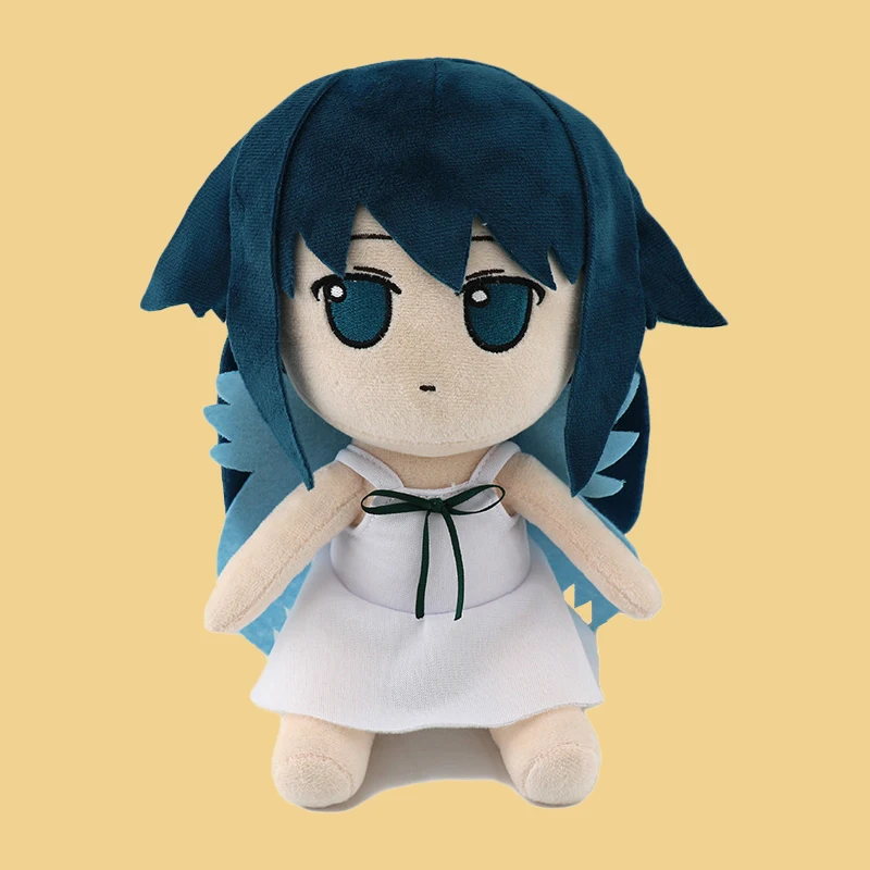 20cm 사야 푸모 플러시 장난감 봉제 인형 코스프레 사야 사랑스러운 부드러운 피규어 어린이 소녀 팬 생일 크리스마스 선물