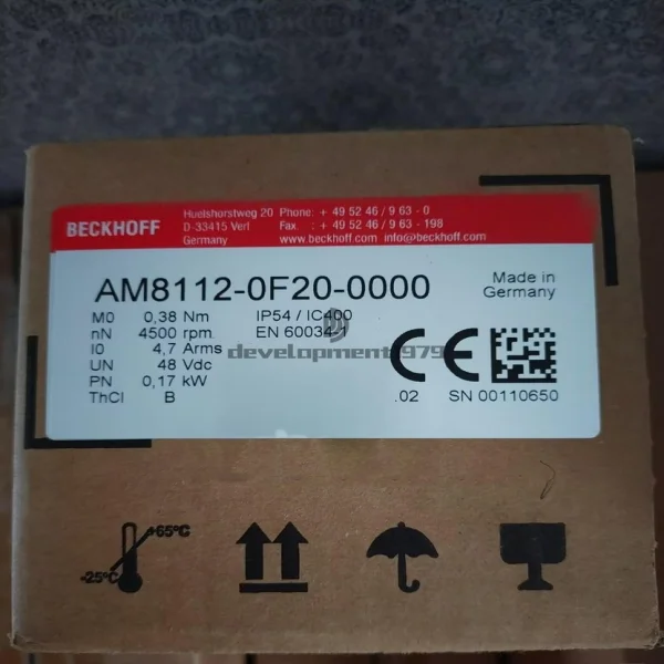 

ПК Am8112-0f20-0000 Двигатель Am81120f200000 Совершенно новый оригинальный Spot Plc