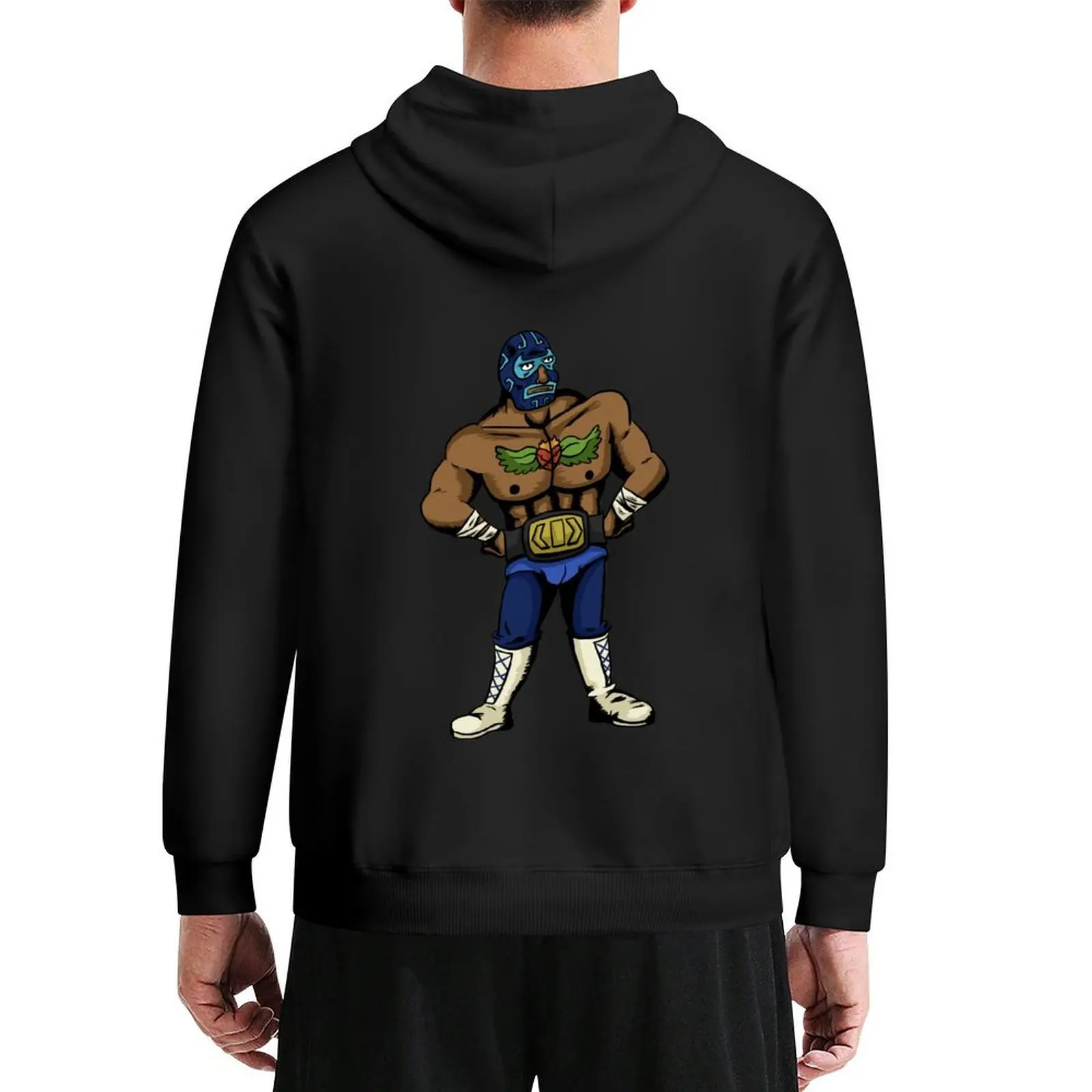 

Luchador Hoodie autumn korean clothes men clothing japanese style autumn hoodie