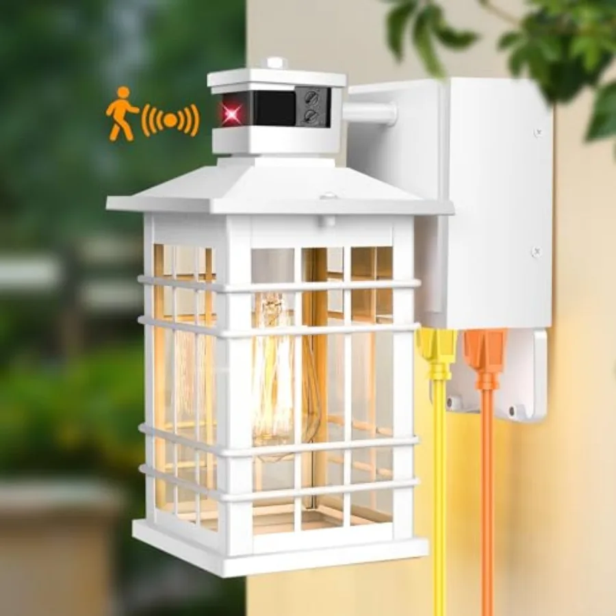 Porch Light with GFCI Outlets - đánh giá và giá Outdoor Lighting No Outlet