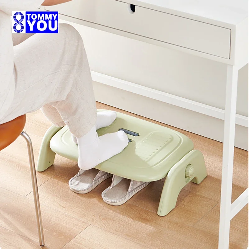 

Massage Foot Stools & Ottomans Comfortable Office Step Stool Suitable for Nap Anti-slip Durable Foot Pedal Living Room Furniture