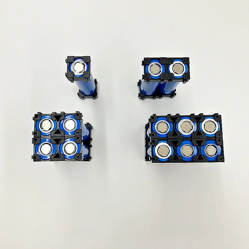 100PCS 18650 21700 Lithium battery pack fixed combination bracket ABS+PC flame retardant fireproof