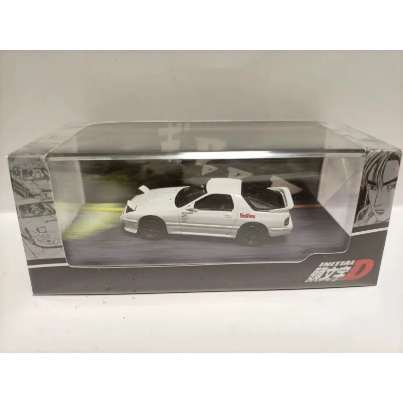 Diecast 1/64 Mazda RX-7 Alloy Model Car Mazda RX-7 FC3S Mazda Play Vehicles Initial D Collectible Model Original Box