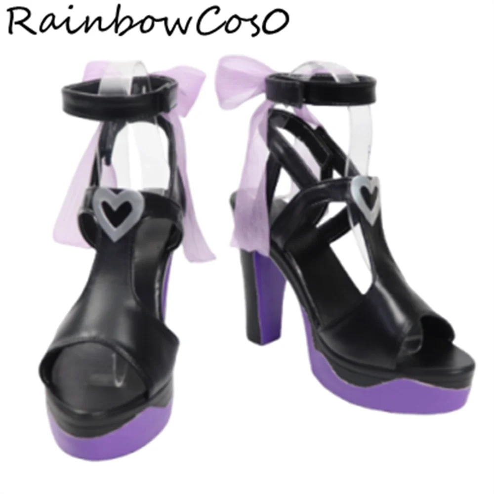 Vivian Banshee Zenless Zone Zero Cosplay Shoes Boots Game Anime Party Halloween RainbowCos0 W5465