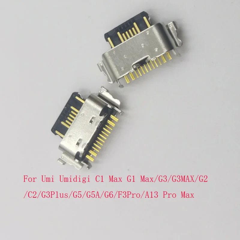 2-20Pcs USB Charger Charging Type C Dock Port Connector Plug For Umi Umidigi A13 F3 Pro Max G5 G5A G6 G1 C1 G2 C2 G3 Plus F3Pro