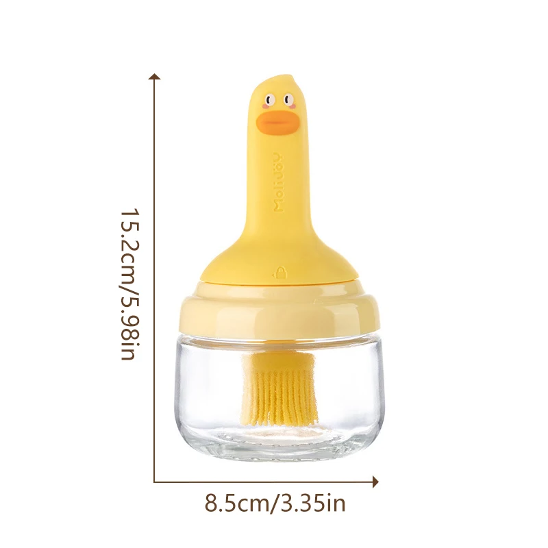 Kitchen Silicone Oil Bottle Oil Brush Baking Barbecue Grill Oil Brush Dispenser Pastry Steak Oil Brushes Kitchen Baking BBQ Tool