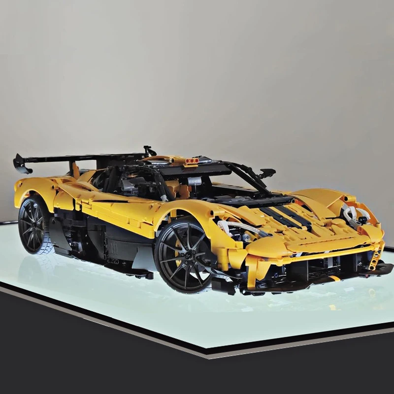 DIY Speelgoed Montage MOC 215951 Gepersonaliseerde Luxe Technische Super Sprots Auto Model Bouwstenen Baksteen Kerstcadeaus Voor Kinderen
