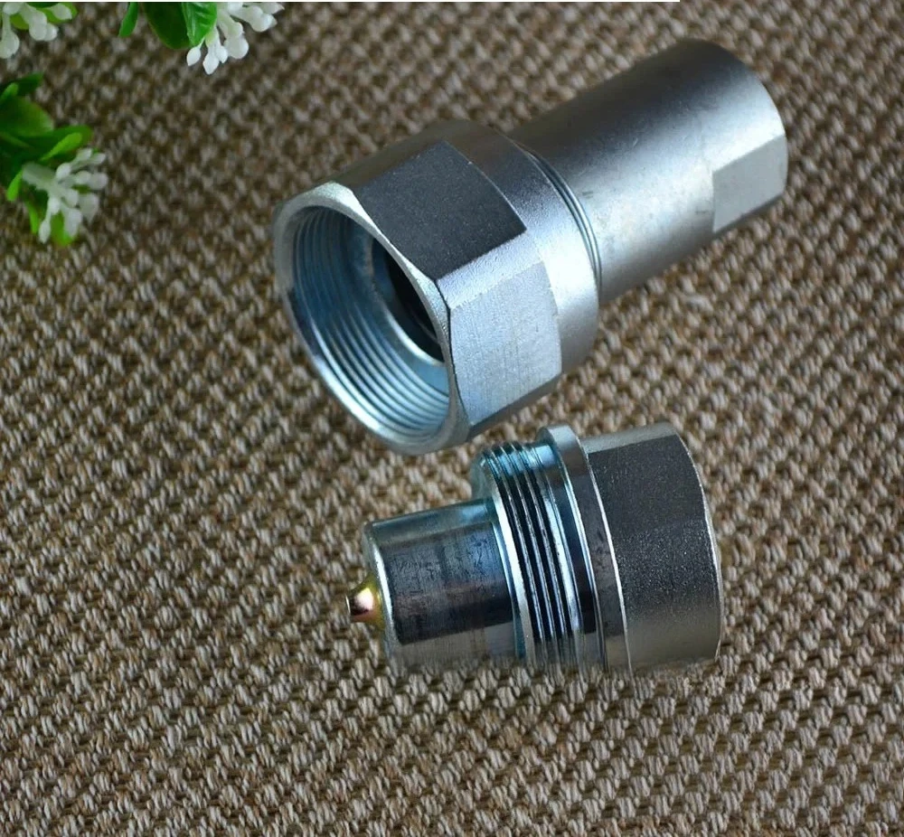 KZE-BA Threaded Locking Hydraulic Quick Coupling for 70MPA with GROMELLE 6000 Series