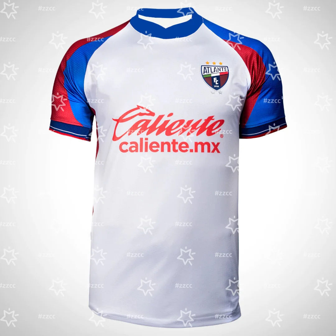 Conjunto de Entrenamiento de la Camiseta del Atlante FC 25-26, Camiseta de México, Ropa Deportiva de Verano de Secado Rápido, Camiseta para Hombre, Camiseta para Niño, Camiseta para Mujer ﻿ ﻿