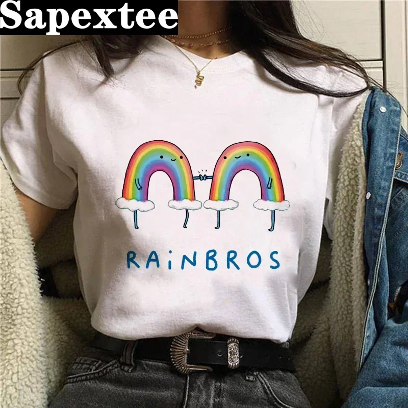 تيشيرت نسائي مطبوع مضحك ، خنزير غينيا ، بأكمام قصيرة ، توب غير رسمي للسيدات ، بياقة دائرية أساسية ، هاراجاكو ، فتاة ، هبوط السفينة ، الصيف