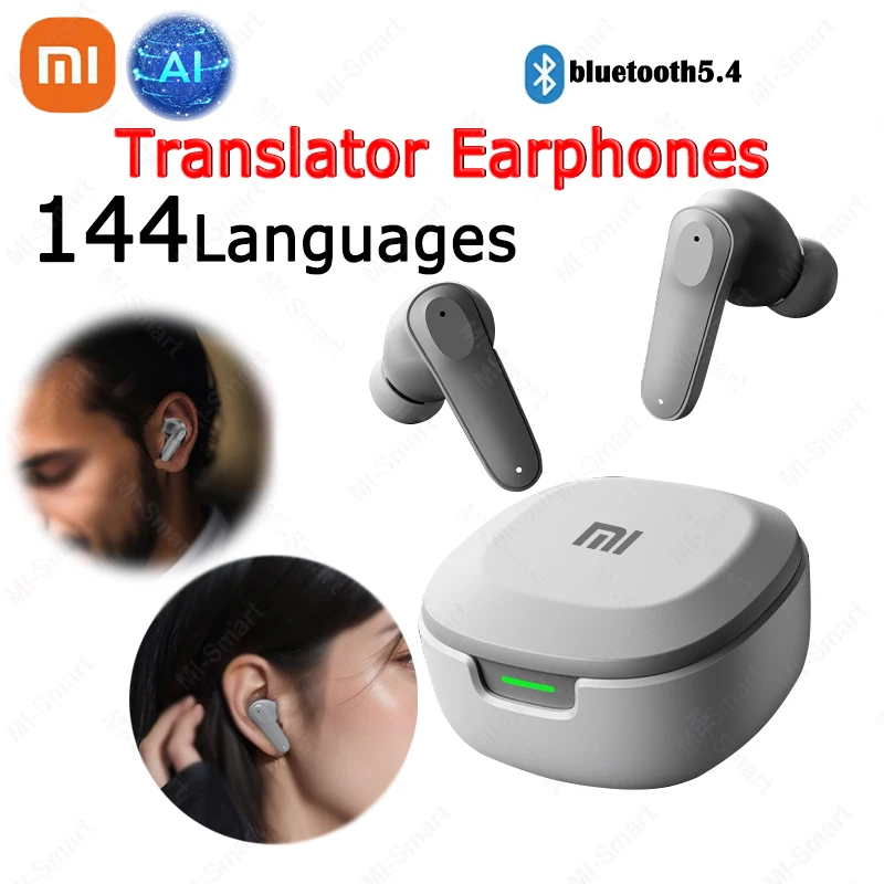 Xiaomi A98 Wireless Bluetooth Headset Smart AI Translation Bluetooth Headset Business Multi-language Tourism Interpretation