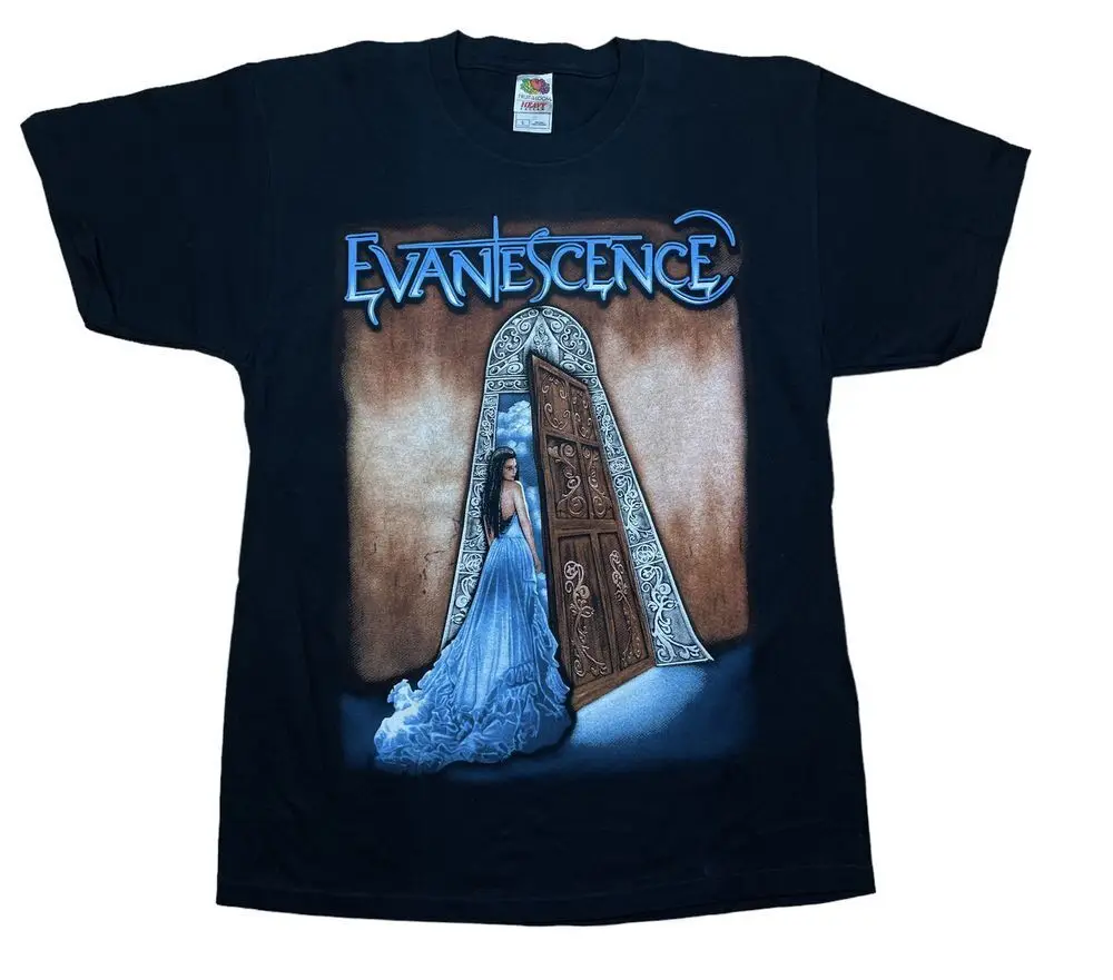 Remake Evanescence Open Door Band Rock black T Shirt Unisex NH12671