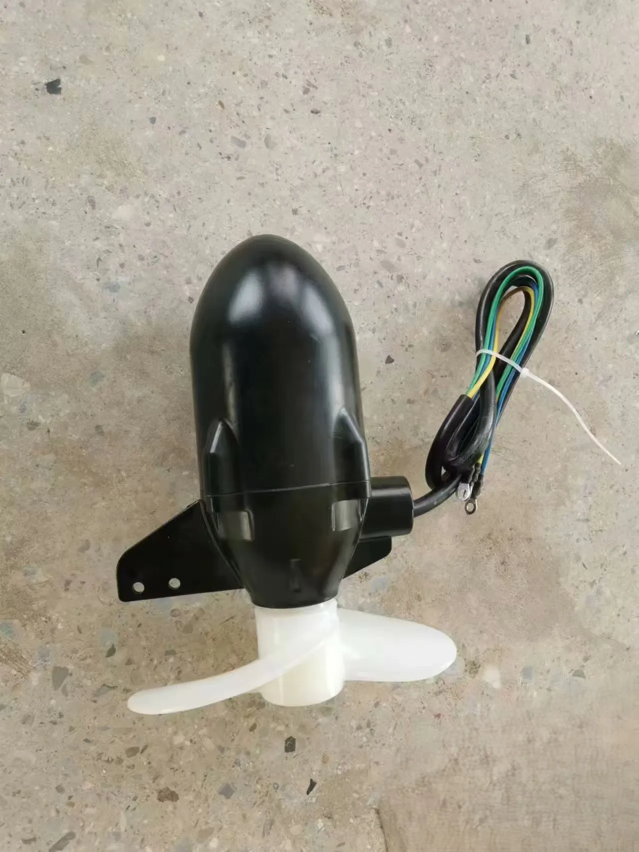 1500W High-power Water Motor Thruster 12V-60V Aluminum Alloy Body Durable Kayak Marine Propeller Thrust Of 1 Ton